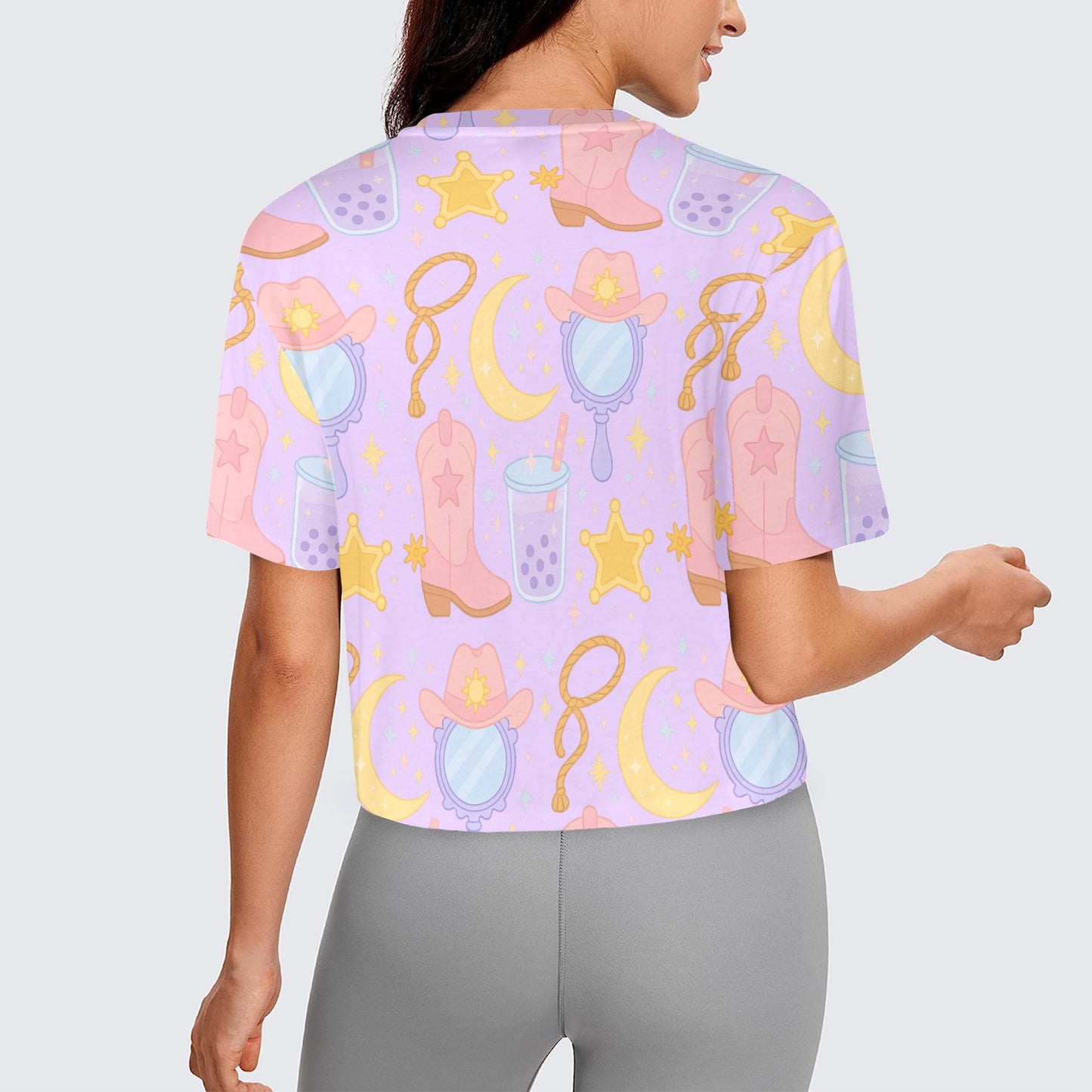 Crop Tee - Rodeo Queen