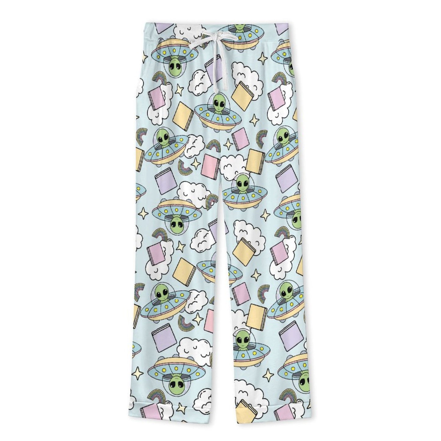 Long Pajama Set - Aliens