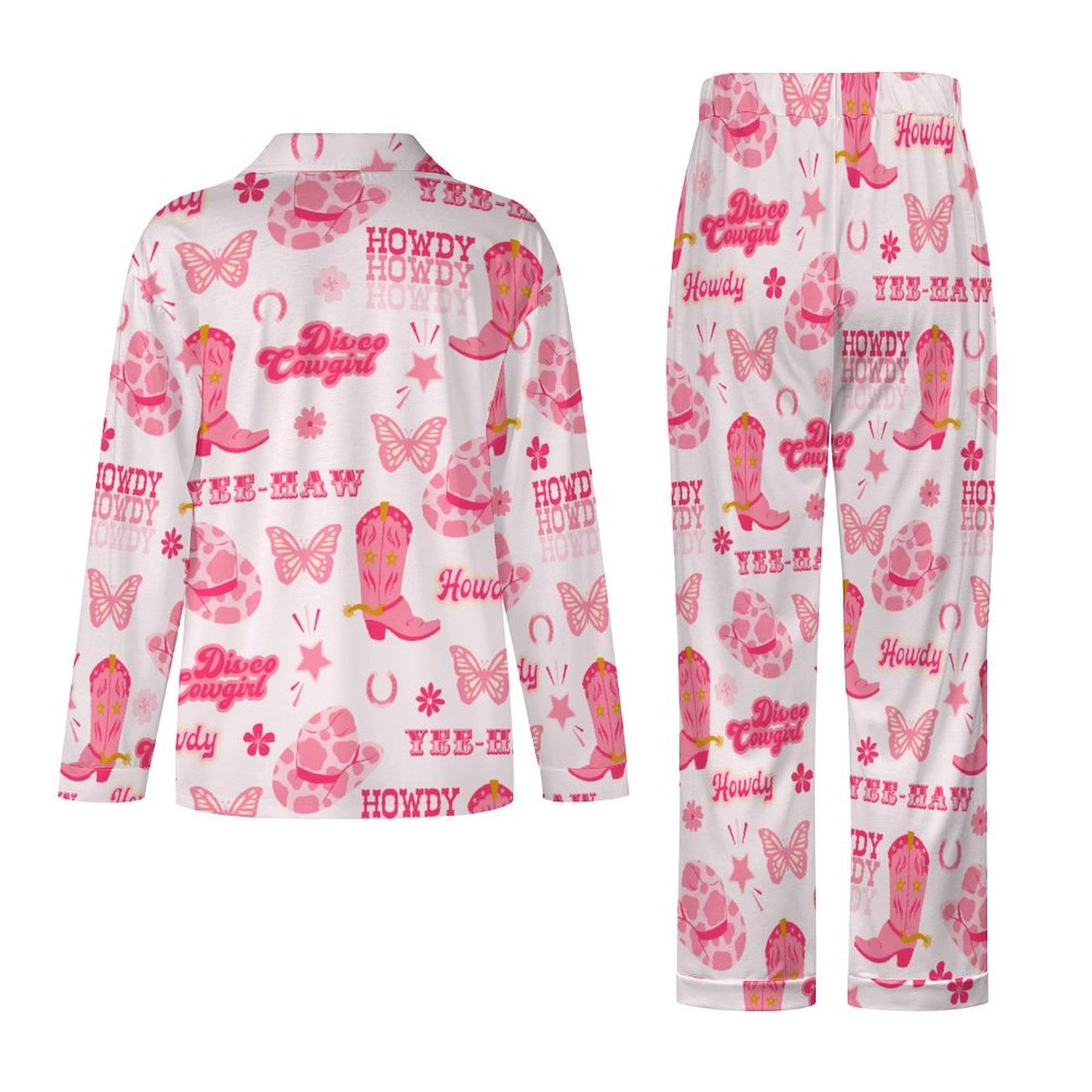Long Pajama Set - Yee Haw