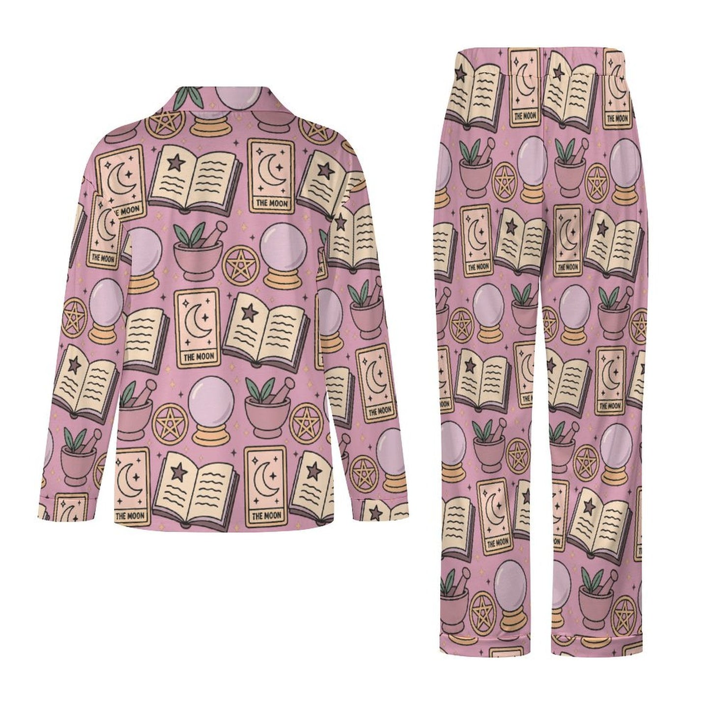 Mauve Witchy Print