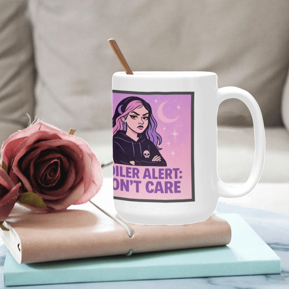 Spoiler Alert Custom Ceramic Mug (15OZ)