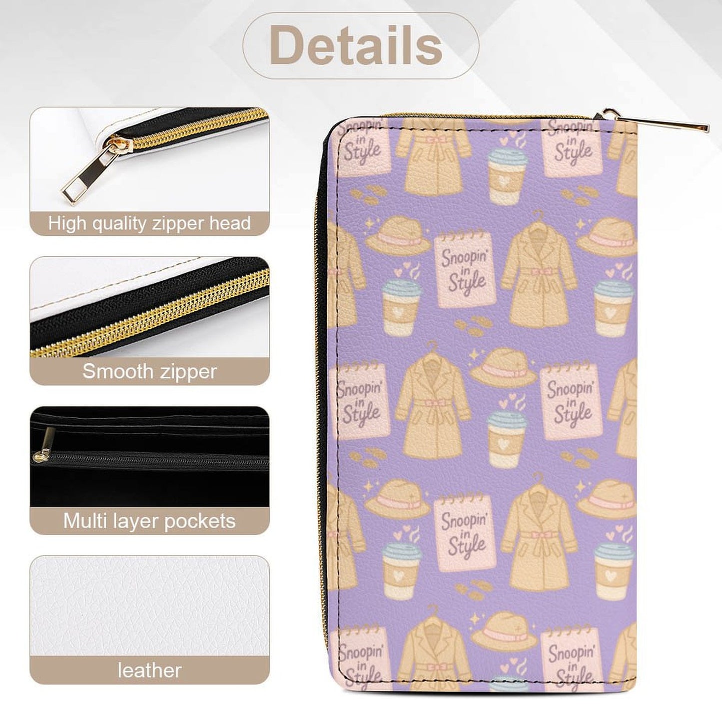 Wallet - True Crime Investigator - Snoopin' In Style