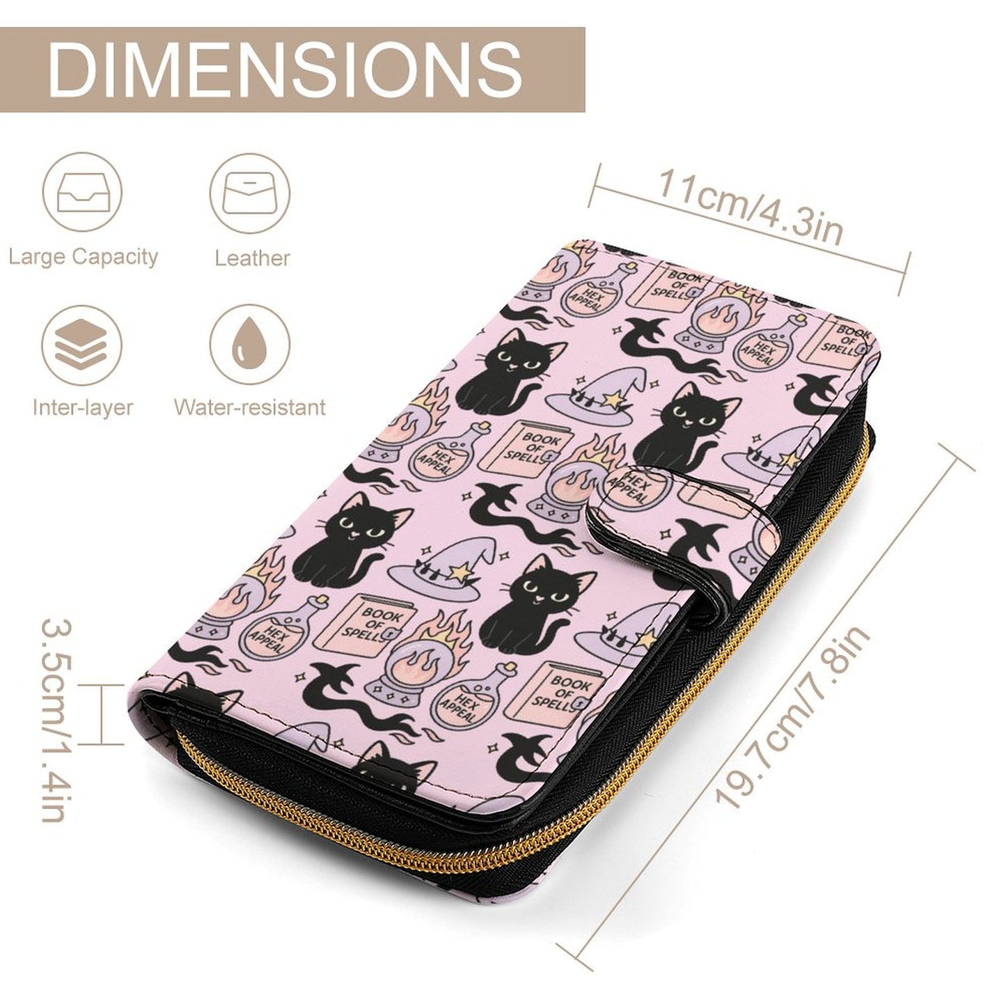 Wallet - Pastel Pink - Hex Appeal