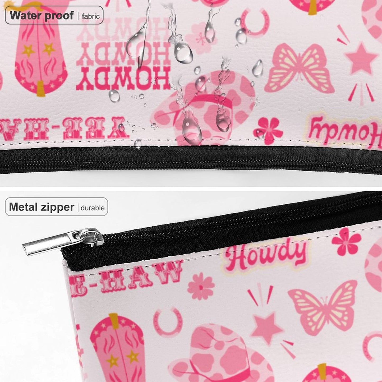 Cosmetic Bag - Cowgirl Yee Haw