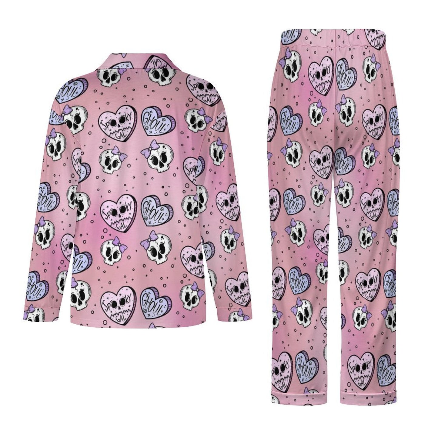 Long Pajama Set - Spooky Gal