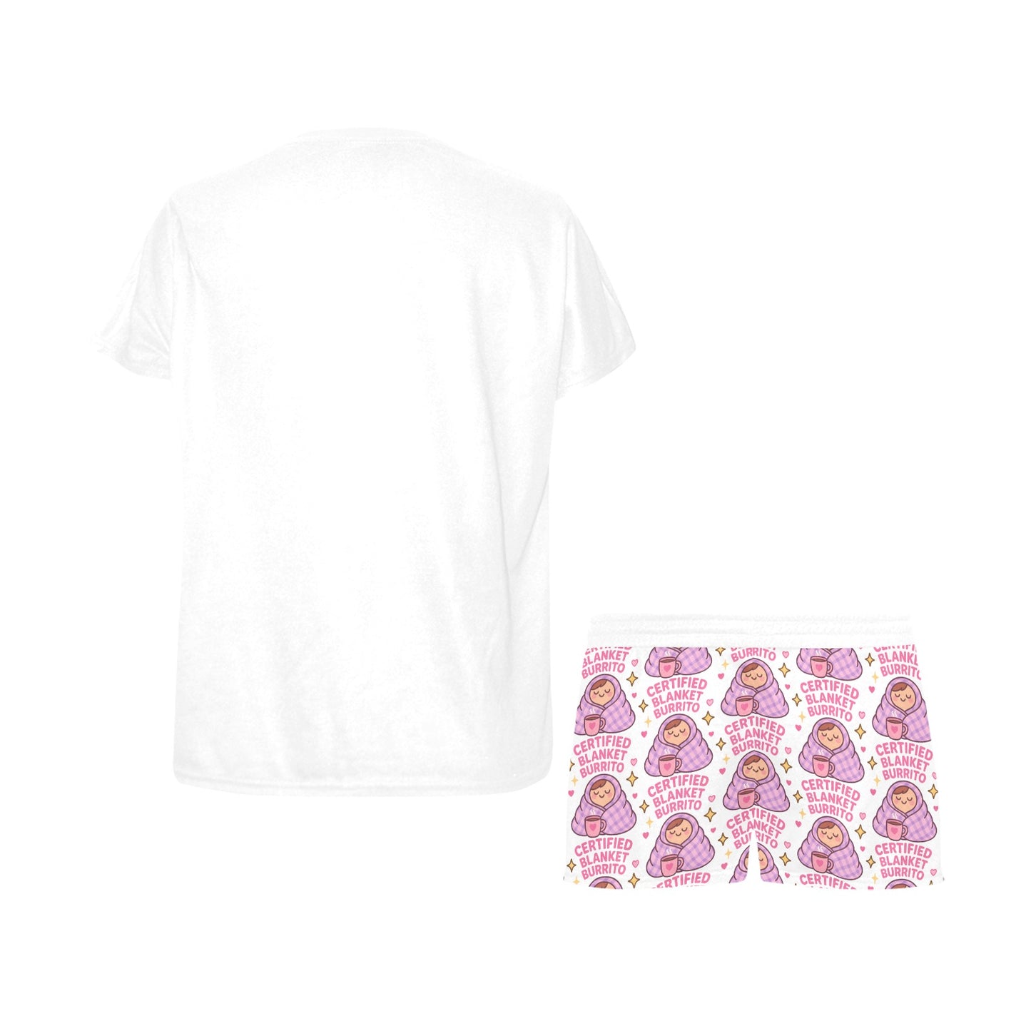 Short Pajama Set - Certified Blanket Burrito