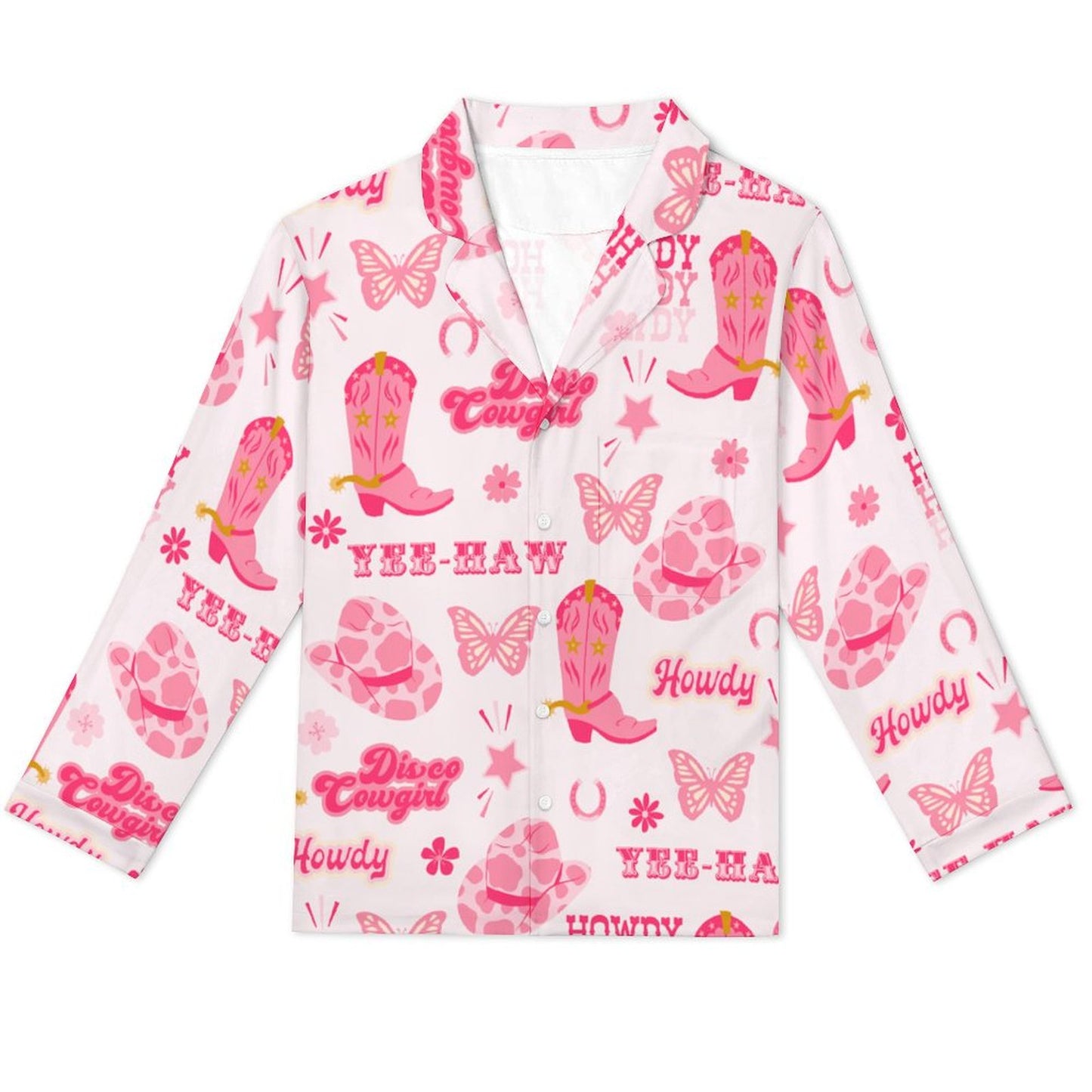 Long Pajama Set - Yee Haw