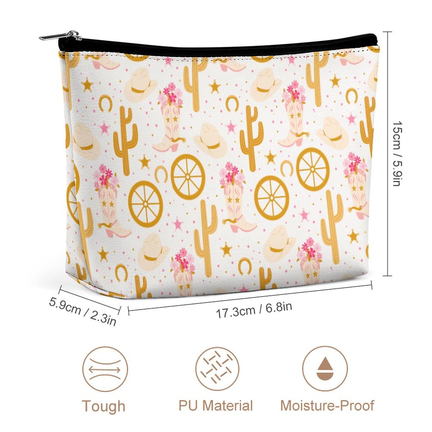 Cosmetic Bag - Vintage Country