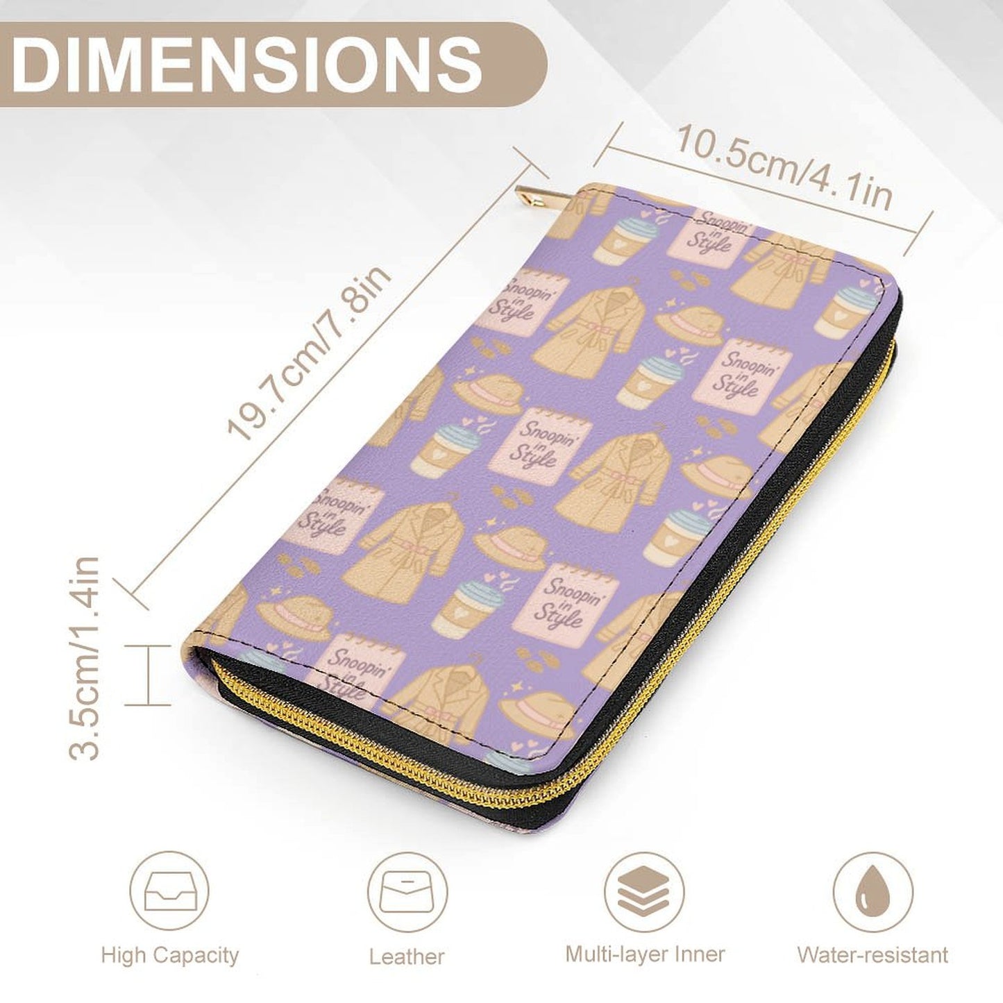 Wallet - True Crime Investigator - Snoopin' In Style