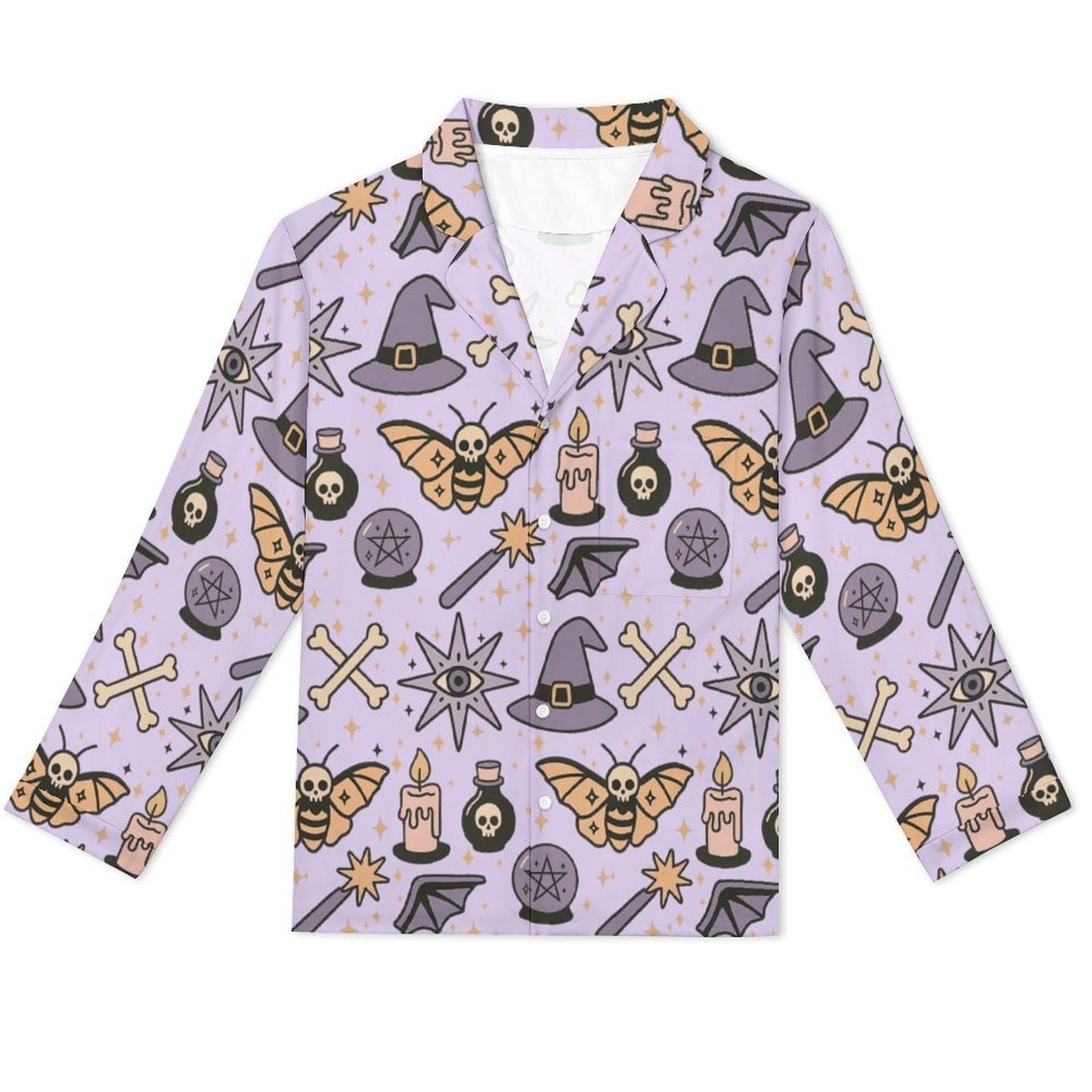 Purple Witchy Moth Print