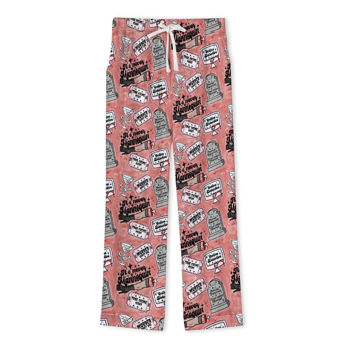 Long Pajama Set - True Crime Detective