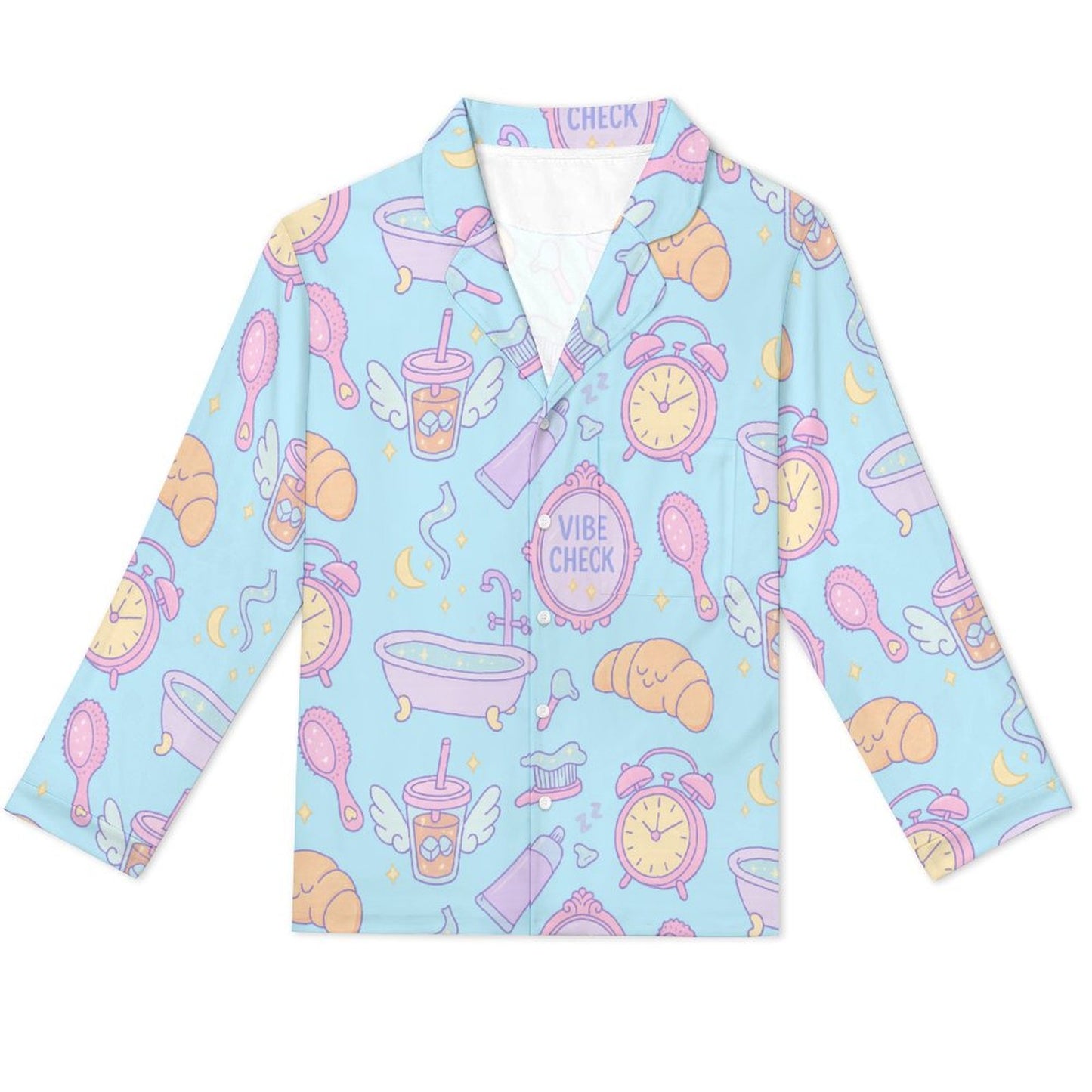 Long Pajama Set - Vibe Check