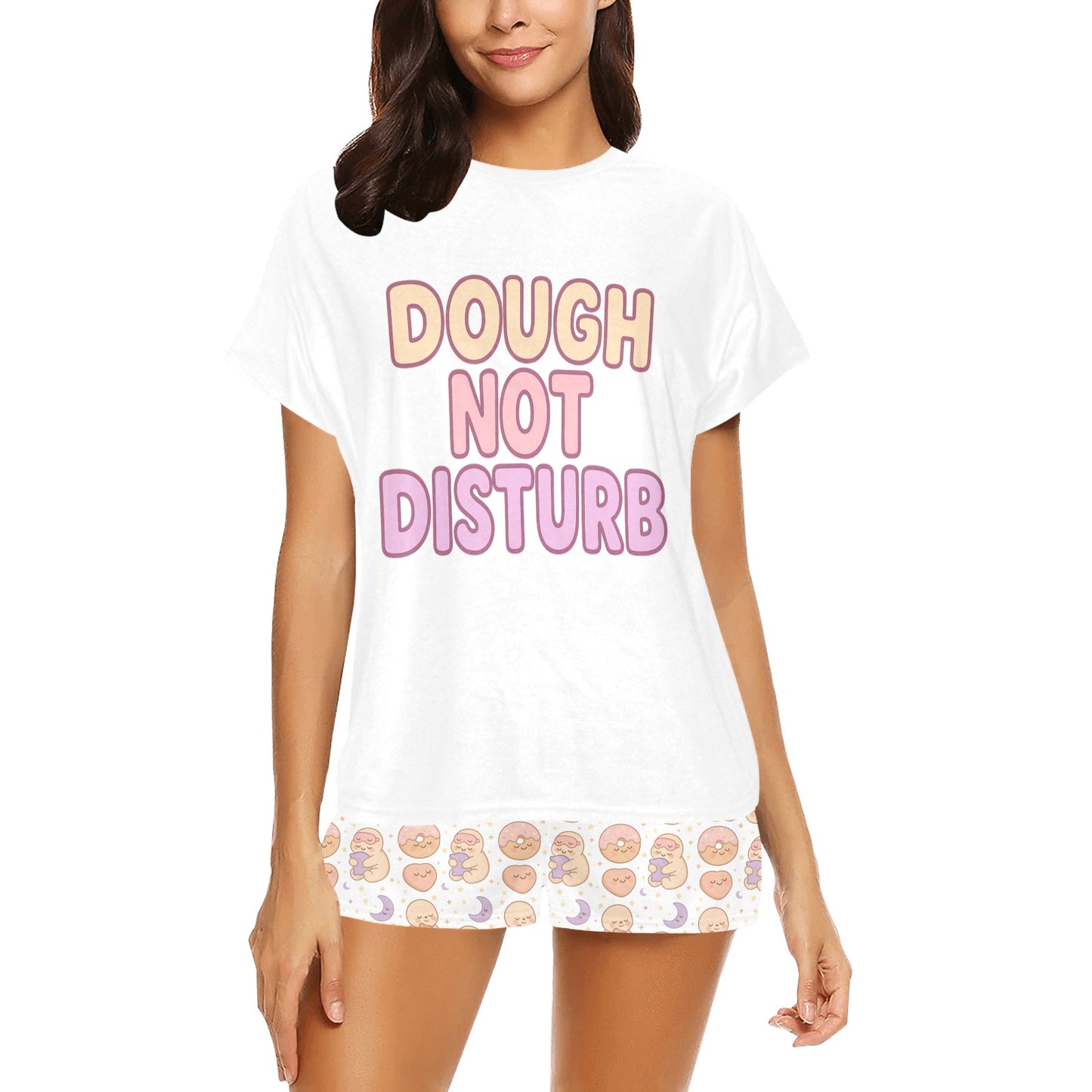 Short Pajama Set - Dough Not Disturb