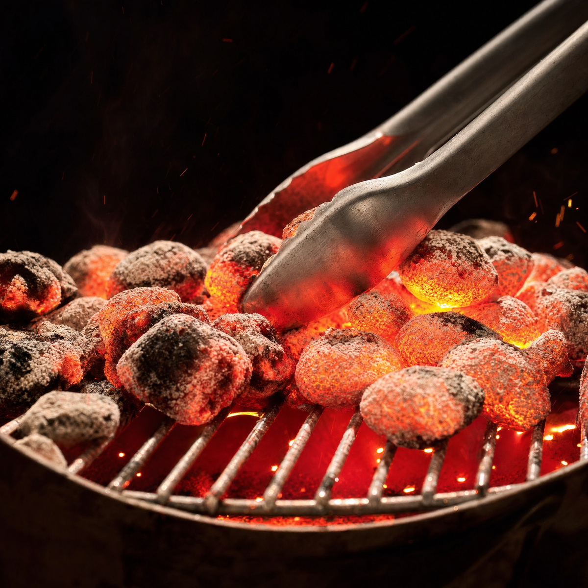 Taste the difference real charcoal makes