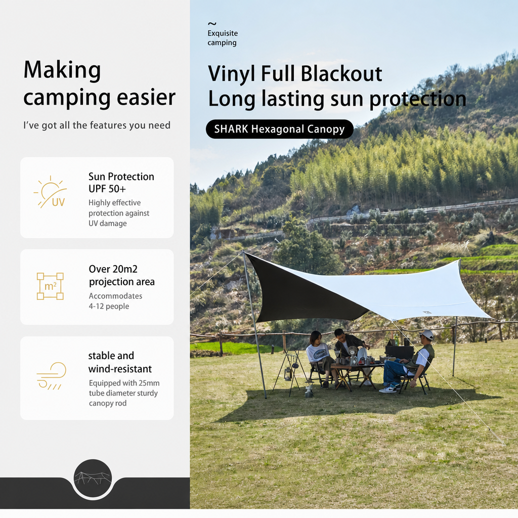 Shade for everyone. Built for anywhere.