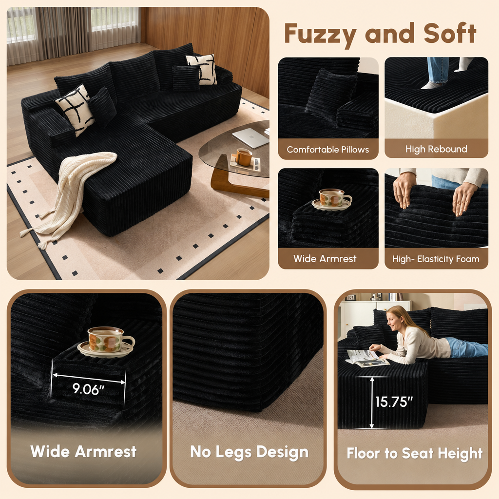 Why you'll love Boneless Cloud Couch