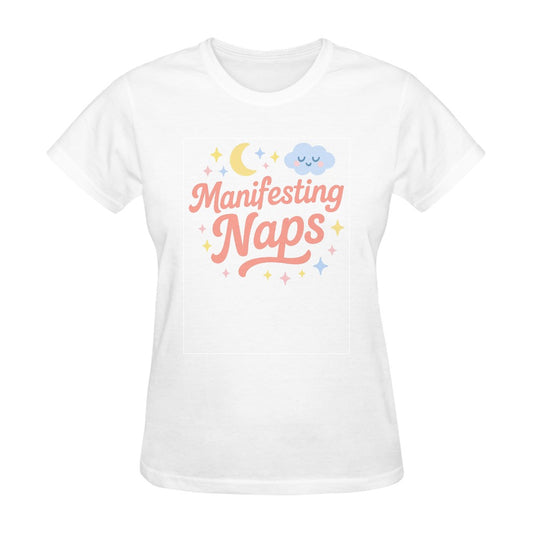 Manifesting Naps - Cotton T-Shirt