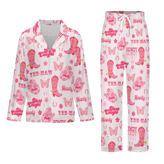 Long Pajama Set - Yee Haw
