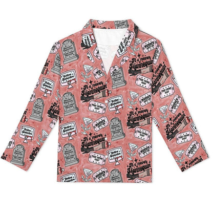 Long Pajama Set - True Crime Detective
