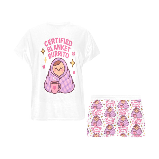 Short Pajama Set - Certified Blanket Burrito