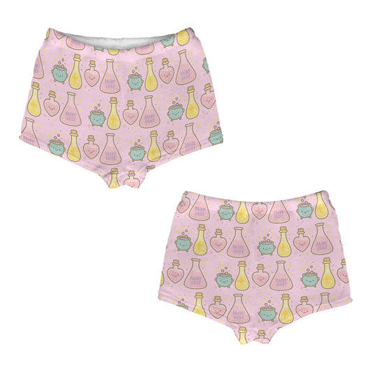 Flannel PJ Shorts - Fairy Dust