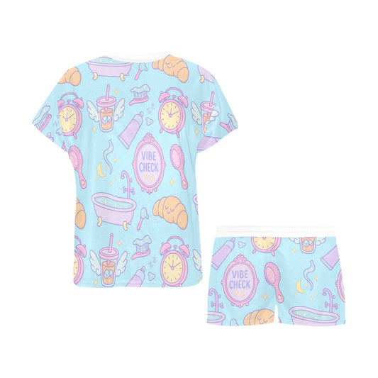 Short Pajama Set - Vibe Check