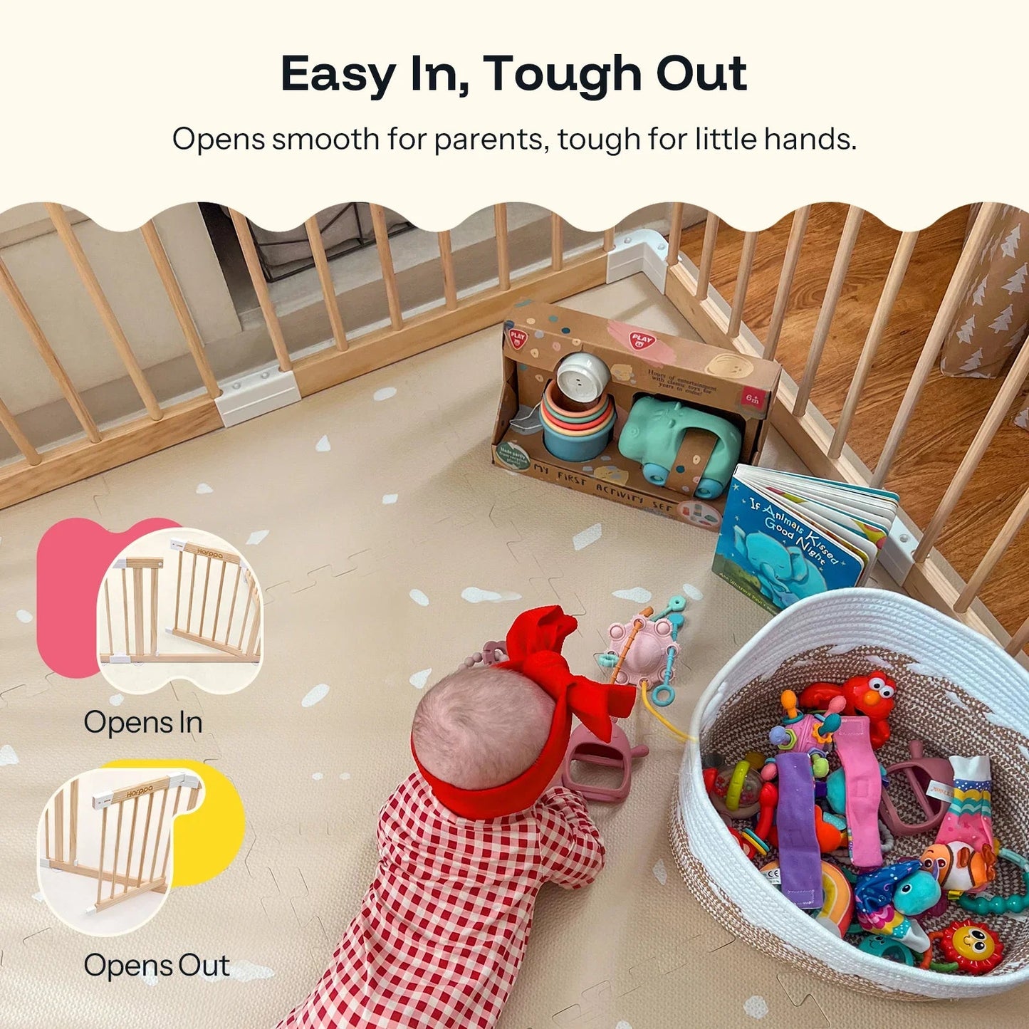 Grovi Baby Gate Playpen