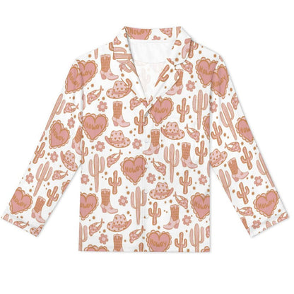 Long Pajama Set - Country Howdy