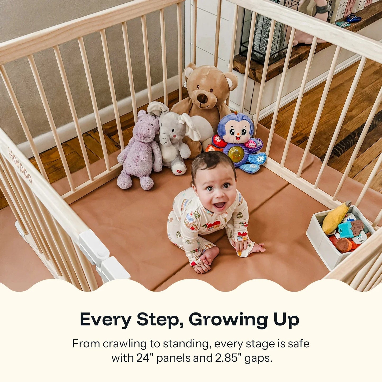 Grovi Baby Gate Playpen