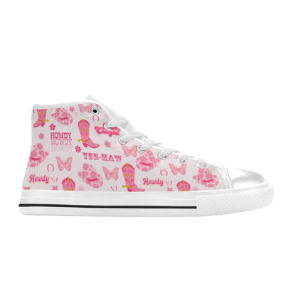 Hi - Top Shoes - Cowgirl Yee Haw