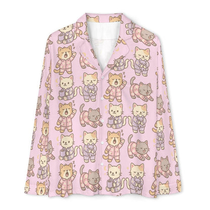 Women's pajama set Women's Cuban Collar Pajama Set