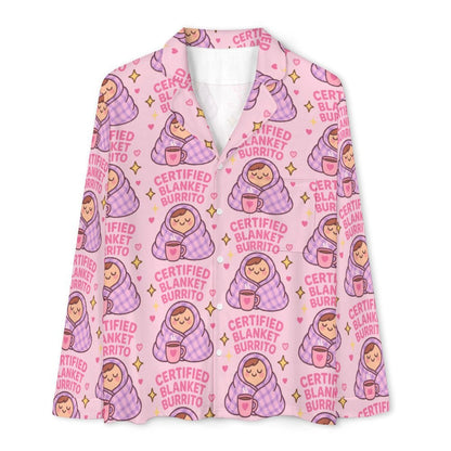Long Pajama Sets - Certified Blanket Burrito