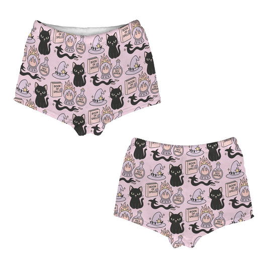 Flannel PJ Shorts - Hex Appeal - Witchy