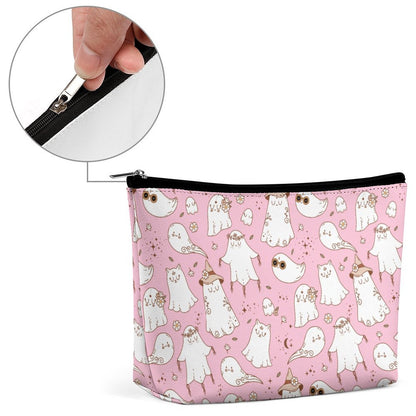 Cosmetic Bag - Spooky Pink Design
