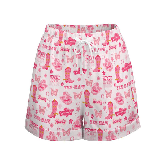 High Waisted Shorts - Cowgirl Yee Haw