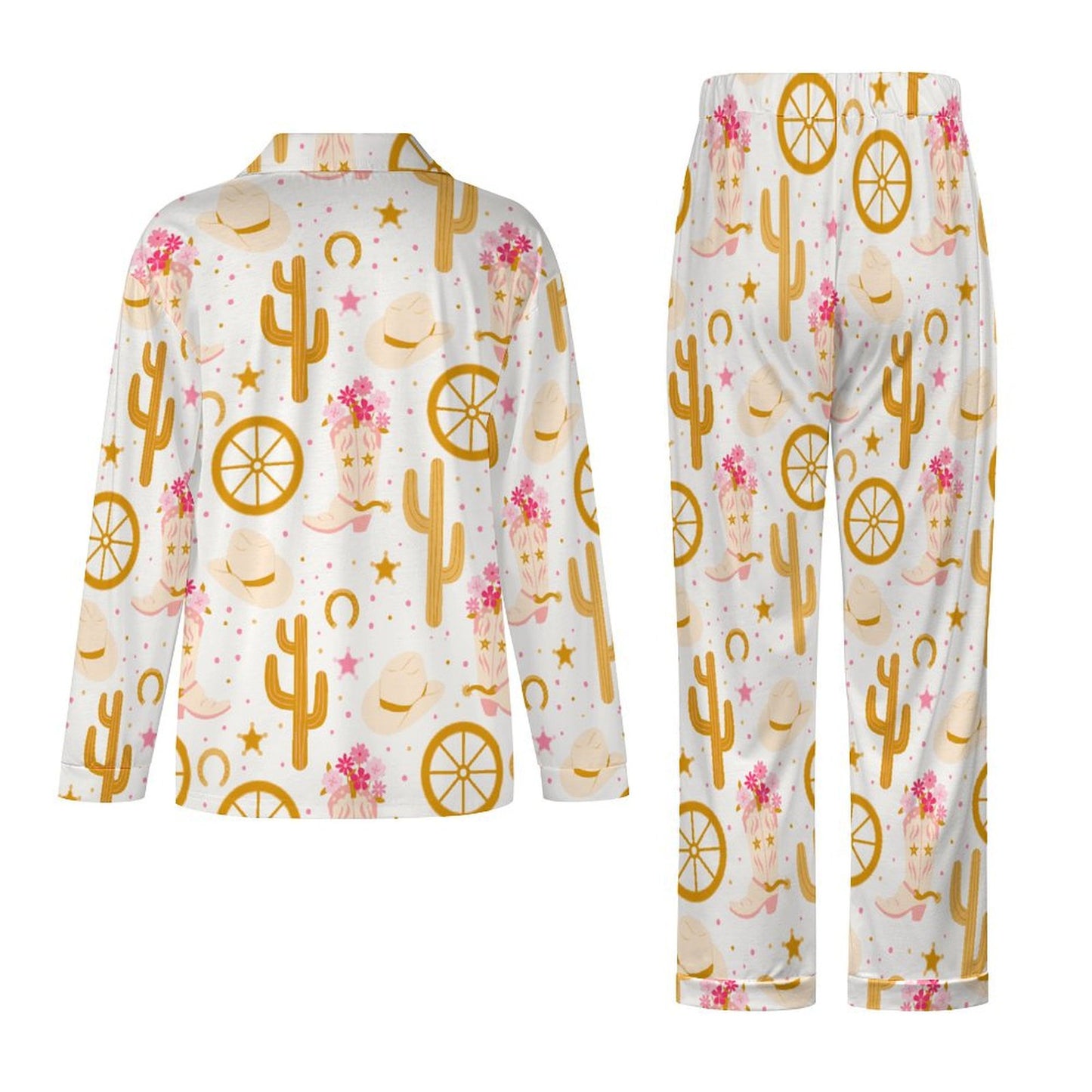 Long Pajama Set - Vintage Country
