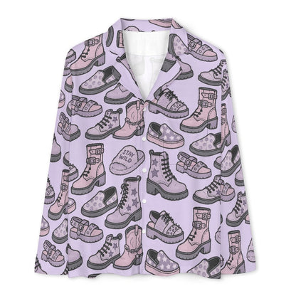 Purple Shoes Pattern