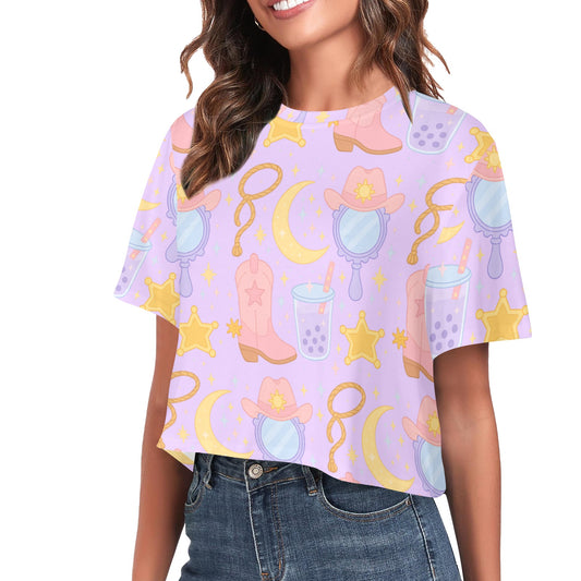 Crop Tee - Rodeo Queen
