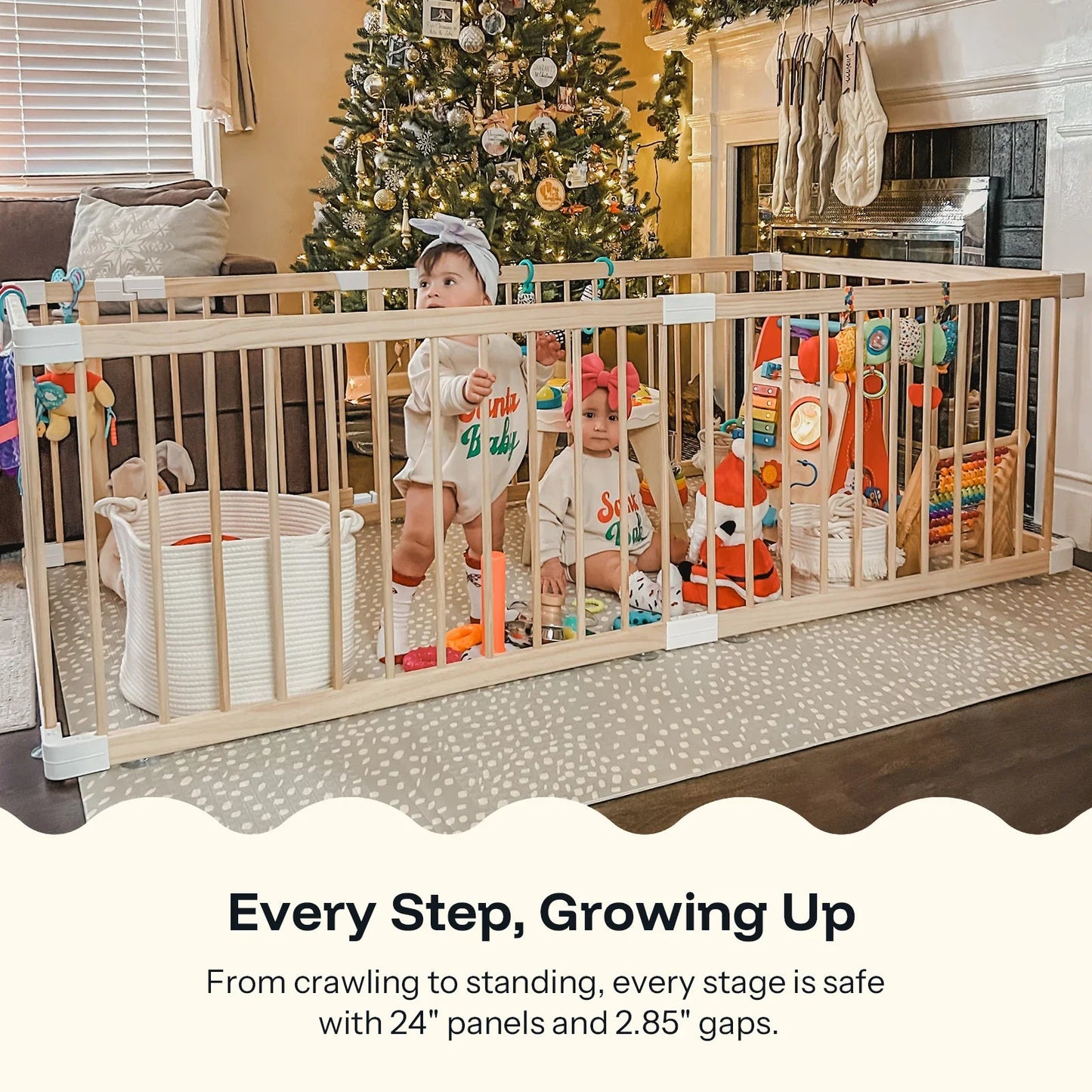 Grovi Baby Gate Playpen