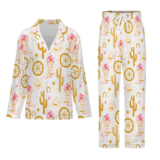 Long Pajama Set - Vintage Country