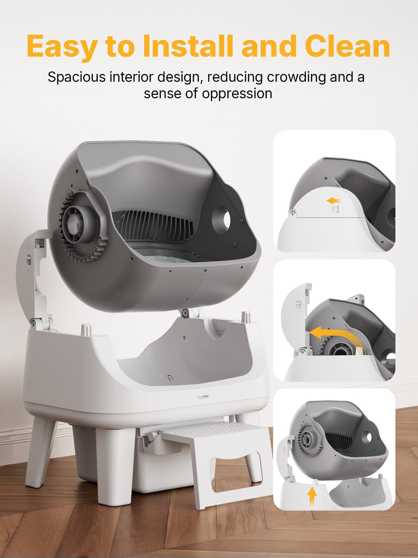 Auto Scooper 12 Lite Cat Litter Box