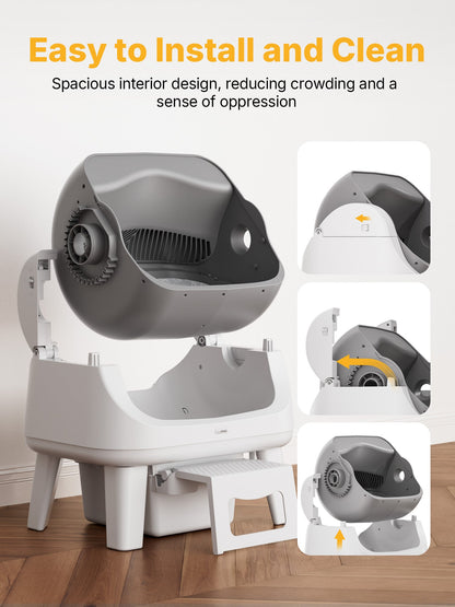 Auto Scooper 12 Lite Cat Litter Box