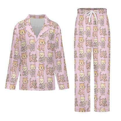 Women's pajama set Women's Cuban Collar Pajama Set