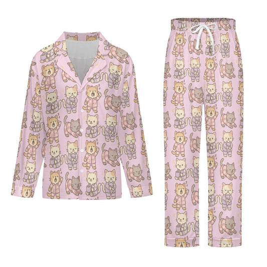 Women's pajama set Women's Cuban Collar Pajama Set