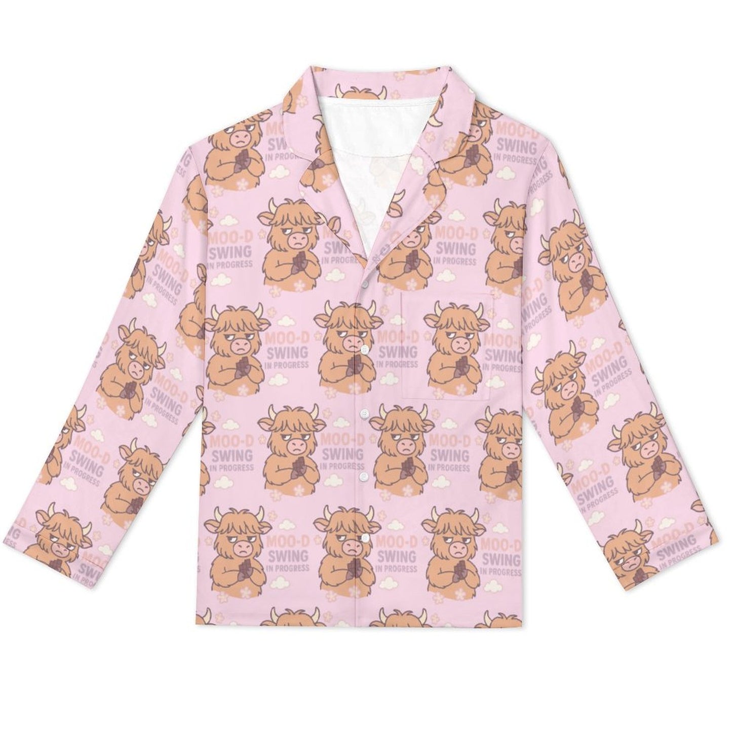 Long Pajama Set - Mood Swing In Progress