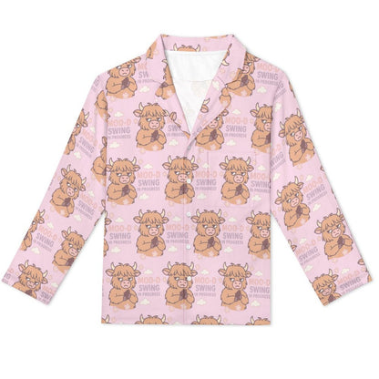 Long Pajama Set - Mood Swing In Progress