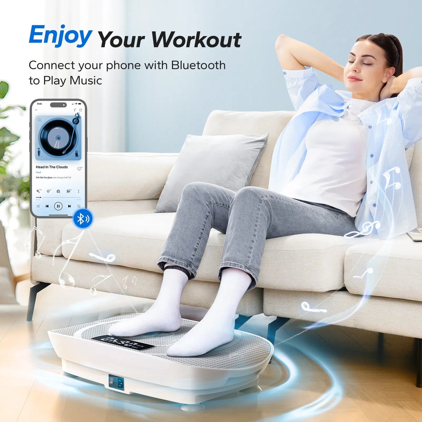 CV30 Pro Curved Whole Body Vibration Plate