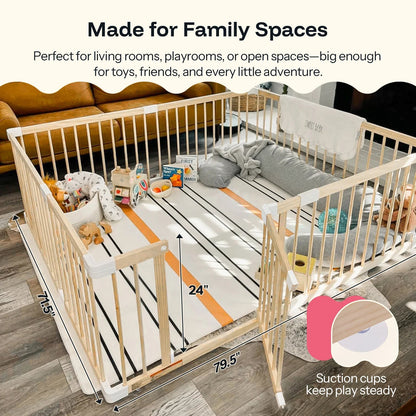 Grovi Baby Gate Playpen