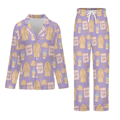 Long Pajama Set - Snoopin' In Style