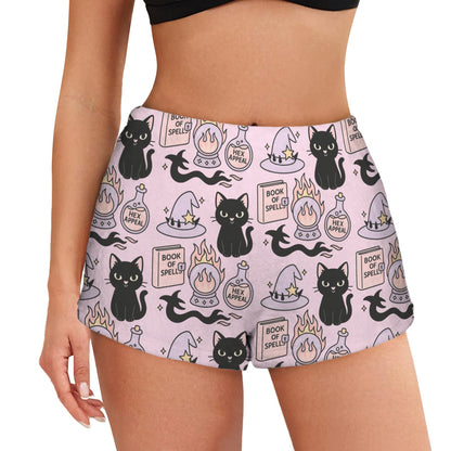 Flannel PJ Shorts - Hex Appeal - Witchy